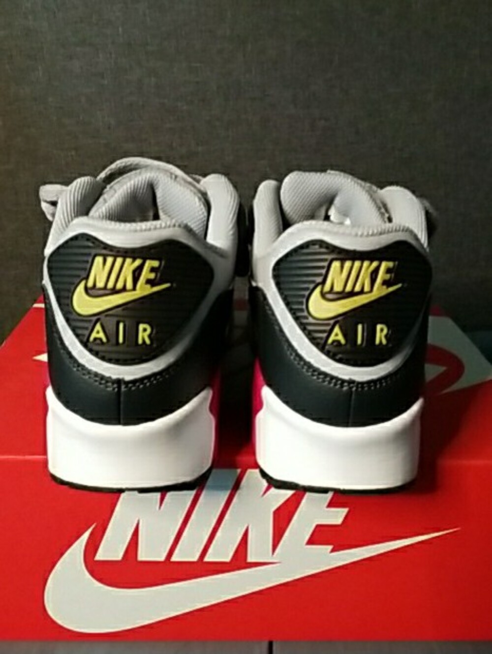 Nike Air Max Sneakers in White, Black & Pink - Picture 5 of 5